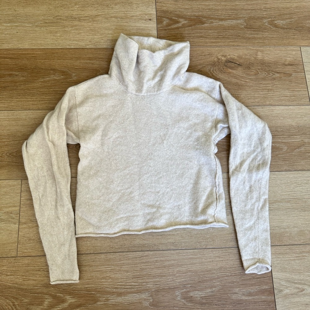 Free People Cashmere Mock Sweater | Small
